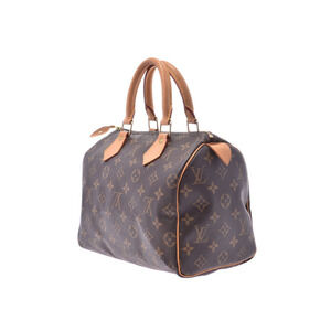 Louis Vuitton Brown Speedy Handbag Monogram Leather